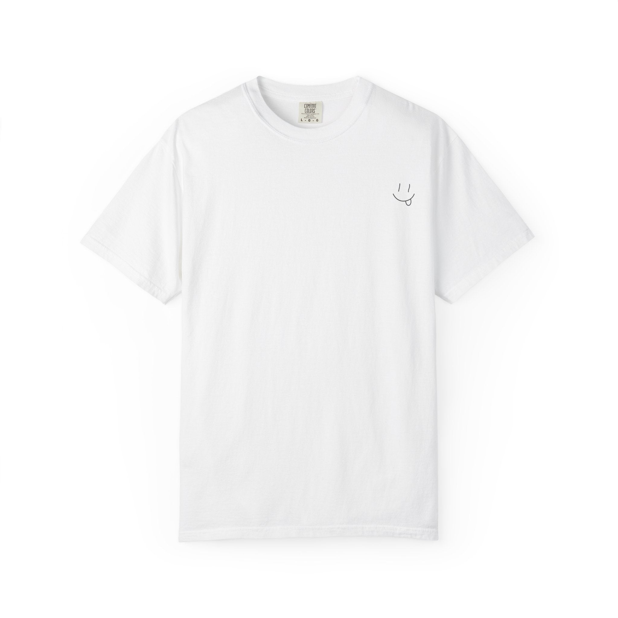 Hand-drawn Smiley Unisex Tee by Gentle Mischief Studio
