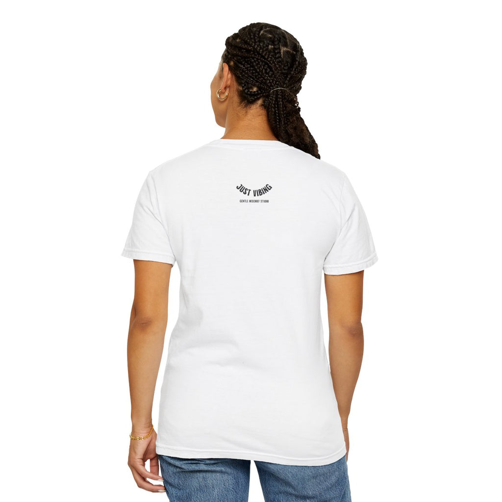 Hand-drawn Smiley Unisex Tee by Gentle Mischief Studio